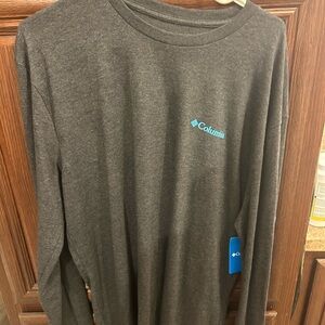 Columbia Charcoal Long Sleeve Tee